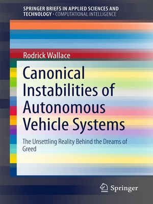cover image of Canonical Instabilities of Autonomous Vehicle Systems